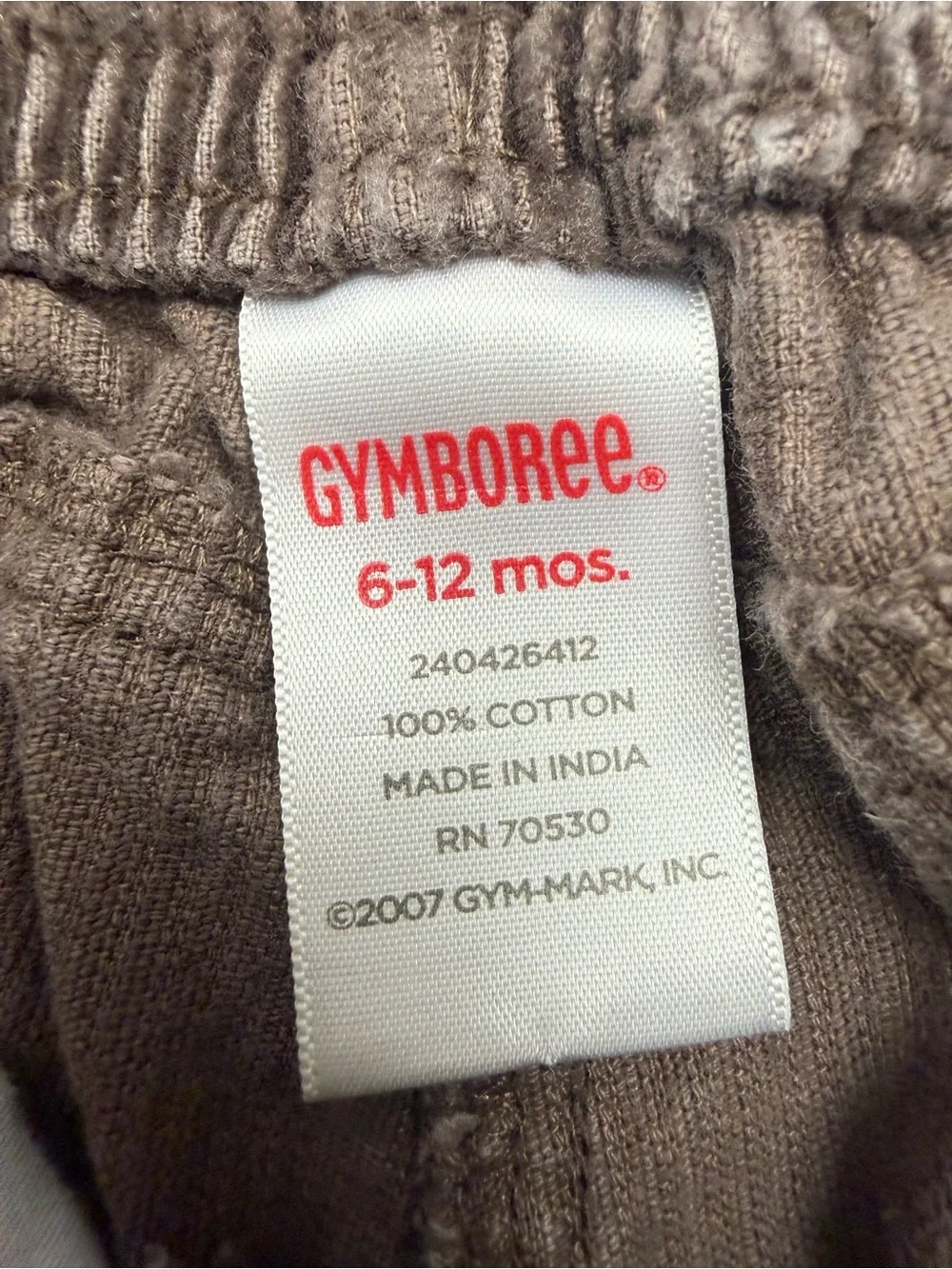 Gymboree soft brown